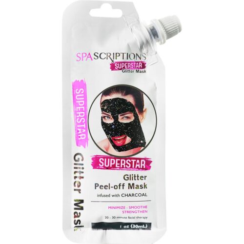SpaScriptions Superstar Glitter Peel-Off Mask 30 ml – 0814655029428