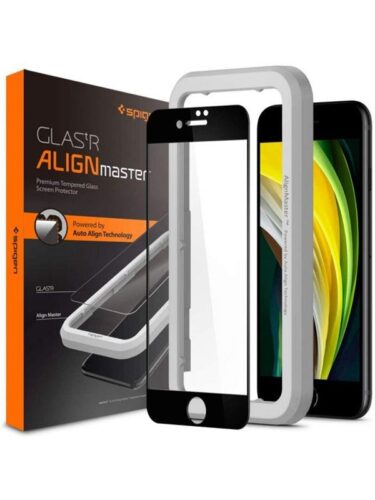Spigen AlignMaster FC – black – iPhone SE (2022/2020)/8/7 – 8809710752979