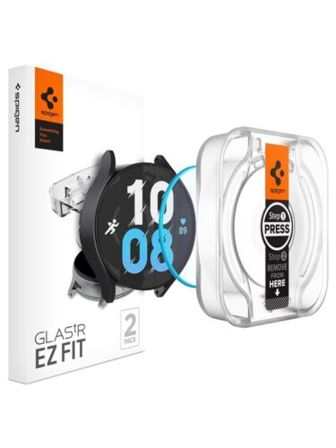 Spigen Glass tR EZ Fit 2 Pack – Samsung Galaxy Watch6 40mm – 8809896748759