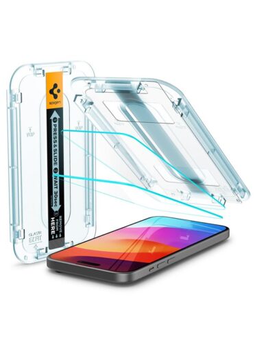 Spigen Glass tR EZ Fit 2 Pack – transparency – iPhone 15 Plus – 8809896752060