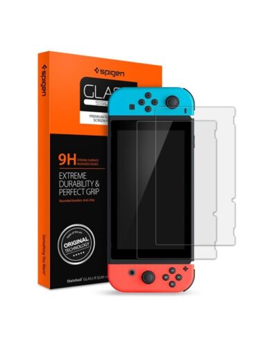 Spigen Glass tR SLIM 2 Pack – Nintendo Switch – 8809522194691