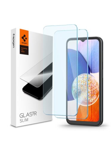 Spigen Glass tR Slim 2 Pack – Samsung Galaxy A14 5G/A14 LTE – 8809896743266
