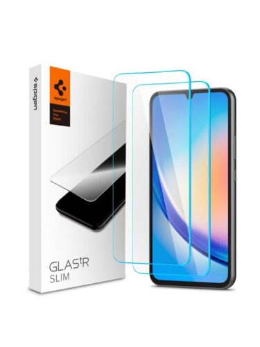 Spigen Glass tR Slim 2 Pack – Samsung Galaxy A34 5G – 8809896743228