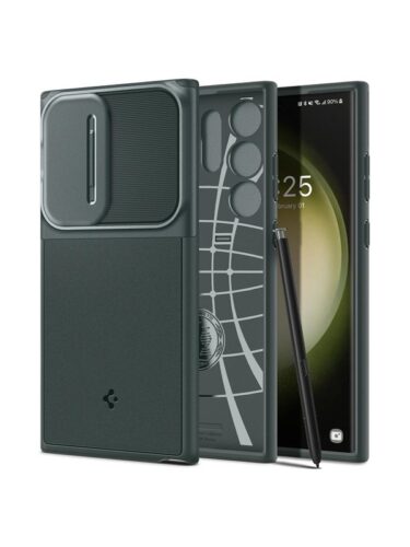 Spigen Optik Armor – abyss green – Samsung Galaxy S23 Ultra – 8809896744263