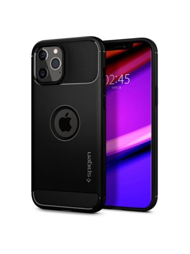Spigen Rugged Armor – black – iPhone 12/Pro – 8809710756489