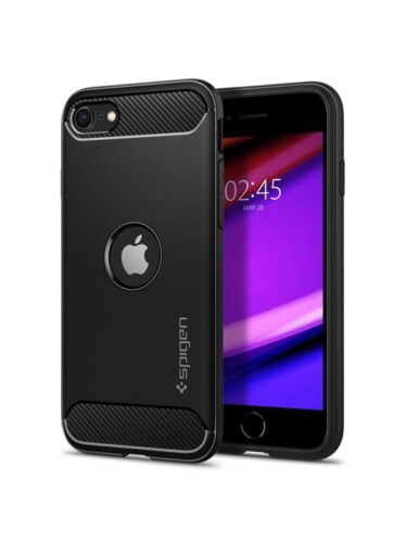 Spigen Rugged Armor – black – iPhone SE (2022/2020) – 8809685628996