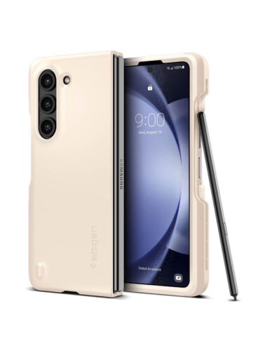 Spigen Thin Fit P (S Pen) – pearled ivory – Samsung Galaxy Z Fold5 – 8809896745543