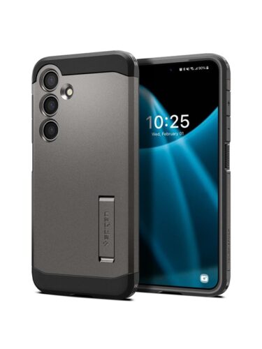 Spigen Tough Armor – gunmetal – Samsung Galaxy S24 – 8809971222341