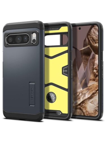 Spigen Tough Armor – metal slate – Google Pixel 8 Pro – 8809896746458