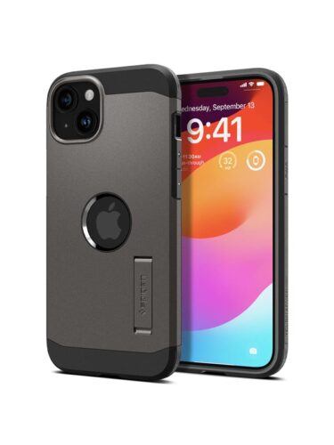 Spigen Tough Armor MagSafe – gunmetal – iPhone 15 – 8809896751315