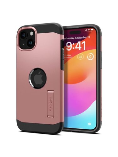 Spigen Tough Armor MagSafe – rose gold – iPhone 15 – 8809896751346
