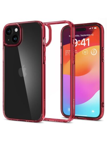Spigen Ultra Hybrid – red crystal – iPhone 15 – 8809896751155