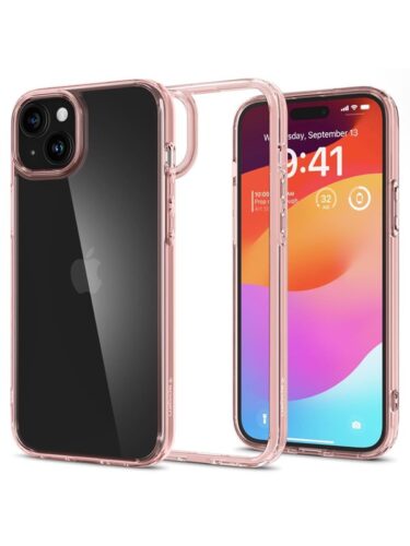 Spigen Ultra Hybrid – rose crystal – iPhone 15 – 8809896751162