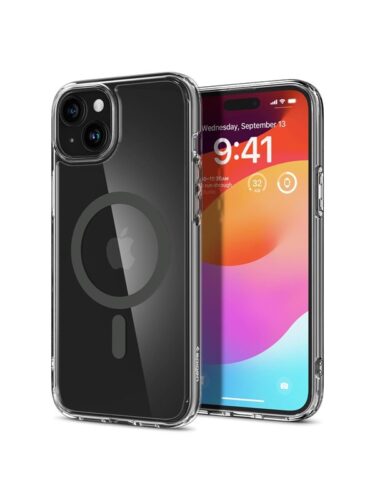 Spigen Ultra Hybrid MagSafe – graphite – iPhone 15 – 8809896751254