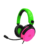 STEALTH C6-100 Gaming Headset (Multi Format) – Neon Green/Pink – 5055269713555