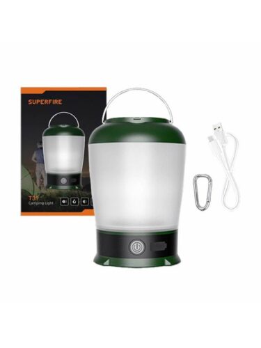 Superfire Camping lamp T31 320lm USB – 6974760350344