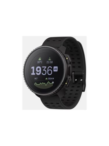 Suunto Vertical – glass fibre reinforced polyamide – sport watch with strap – all black – 6417084209092