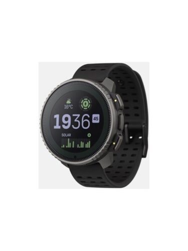 Suunto Vertical – glass fibre reinforced polyamide – sport watch with strap – titanium solar black – 6417084209054