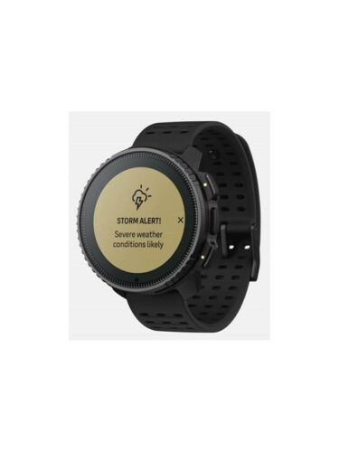 Suunto Vertical – glass fibre reinforced polyamide – sport watch with strap – steel solar all black – 6417084210845