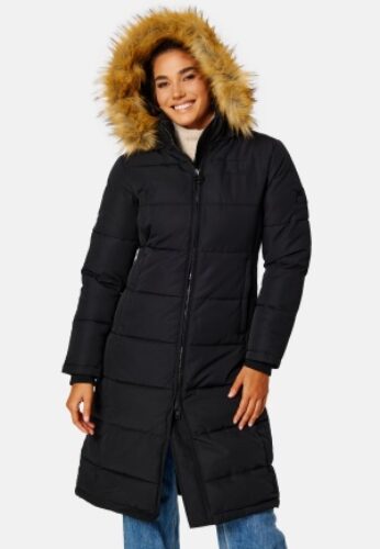 Svea Long Slim Padded Parka 010 Black M – 5714660630990