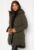 Svea W. Hourglass Puffer Jacket 206 Dark Army XS – 7332941234088