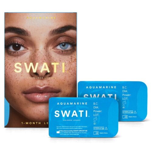SWATI Cosmetics Aquamarine 1 Month – 2 pcs – 7350100163932