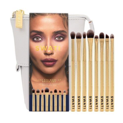 SWATI Cosmetics Deluxe Eye Brush Set 8 pcs – 7350100169040