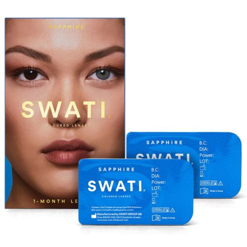 SWATI Cosmetics Sapphire 1 Month – 2 pcs – 7350100163673