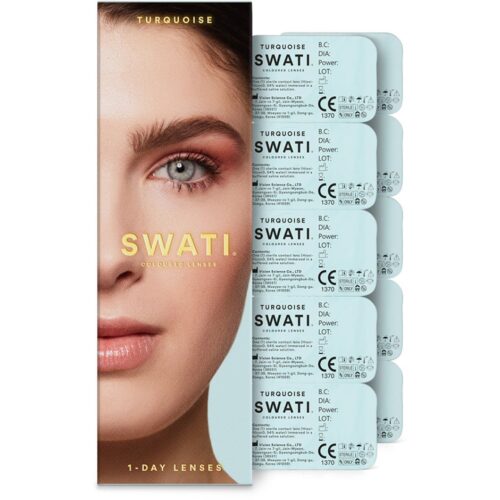 SWATI Cosmetics Turquoise 1-Day (Pack of 5) – 7350100164946