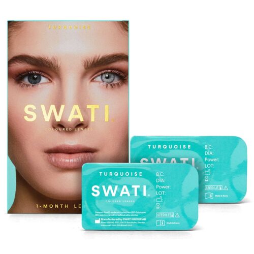 SWATI Cosmetics Turquoise 1 Month – 2 pcs – 7350100162898