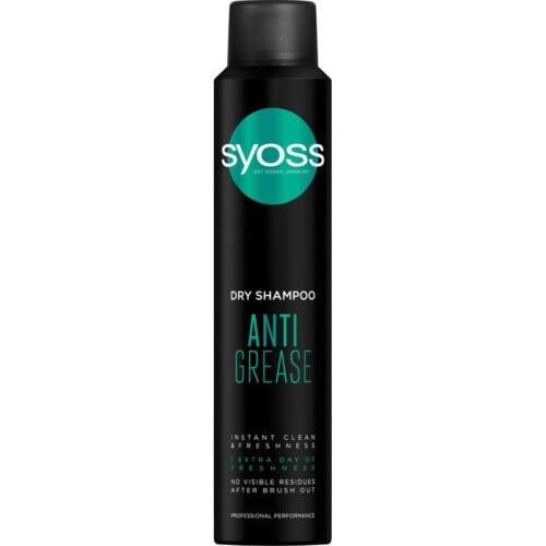 Syoss Dry Shampoo Anti-Grease 200 ml – 5410091733001