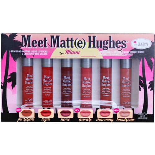 the Balm Meet Matte Hughes Mini Kit Miami – 0681619819261