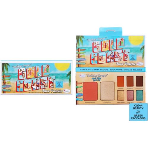 the Balm Voyage Gold Coast Face Palette – 0681619818981