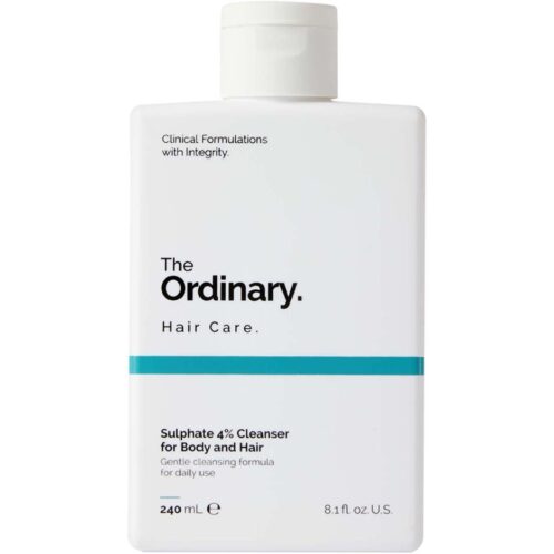 The Ordinary 4% Sulphate Cleanser for Body and hair Shampoo – 240 ml – 0769915199307