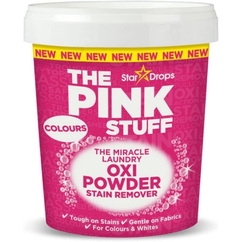 The Pink Stuff Miracle Laundry Oxi Powder Stain Remover Colours – 1000 g – 5060033820148