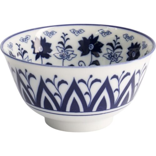 Tokyo Design Studio Blue Botan skål, 400 ml – 8719323496538