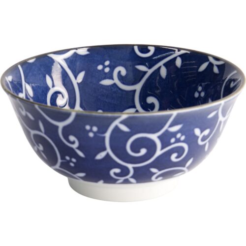 Tokyo Design Studio Blue Karakusa skål, 550 ml – 8719323530300