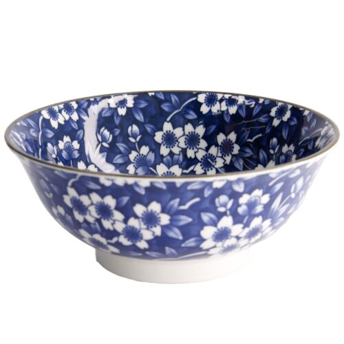 Tokyo Design Studio Blue Sakura ramenskål, 1300 ml – 8719323514089