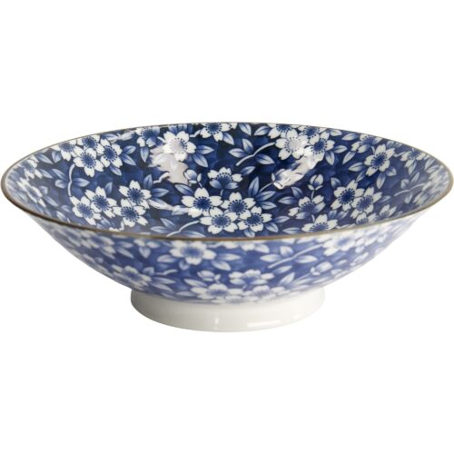 Tokyo Design Studio Blue Sakura ramenskål, 1600 ml – 8719323509788