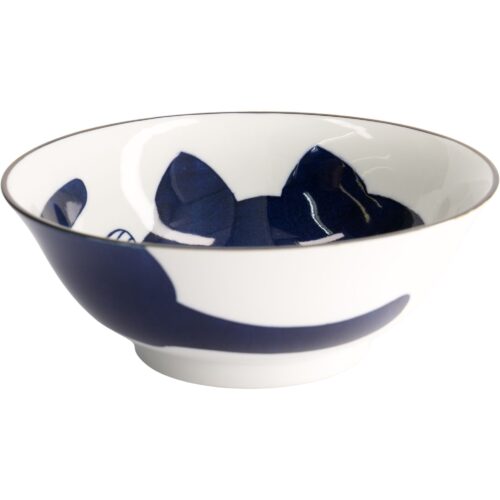 Tokyo Design Studio Kawaii Cat Neko Vit ramenskål – 8719323499294