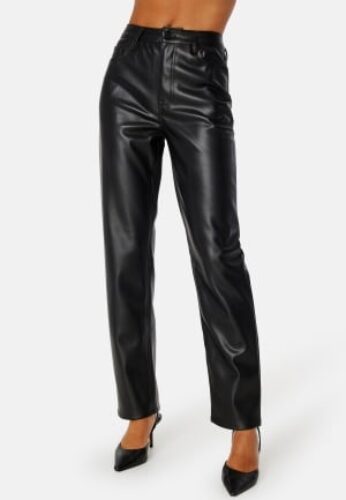 TOMMY JEANS Julie Pleather Pant BDS Black 29/34 – 8720644962206
