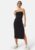 TOMMY JEANS Midi Bodycon Tube Dress BDS Black XL – 8720646651382