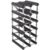 Traditional Wine Racks Vinstativ Påbyggingsbart 15 flasker Black Ash – 5029237000749