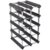 Traditional Wine Racks Vinstativ Påbygningsbart 12 flasker Black Ash – 5029237000732