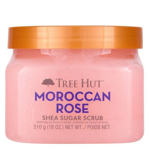 Tree Hut Shea Sugar Scrub Moroccan Rose 510g – 0075371003233