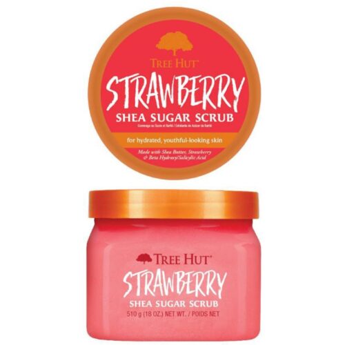 Tree Hut Shea Sugar Scrub Strawberry Shea Sugar Scrub – 510 g – 0075371002687