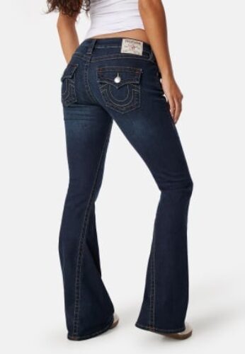 True Religion Joey Low Rise Flare Muddy Waters 28 – 0197516100857