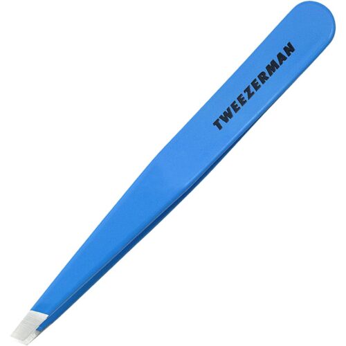 Tweezerman Slant Tweezer Blue Jewel – 0038097002874