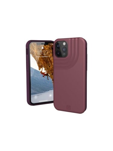 UAG Apple iPhone 12/12 Pro 5G Protective Case Anchor – Aubergine – 0812451037142