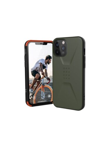 UAG Apple iPhone 12 Pro Max 5G Rugged Case Civilian – Olive – 0812451036183